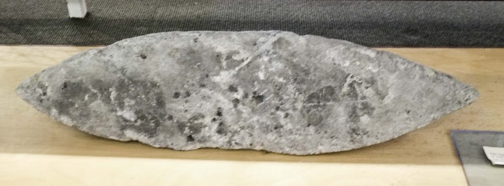 Lead 'boat shaped' ingot 